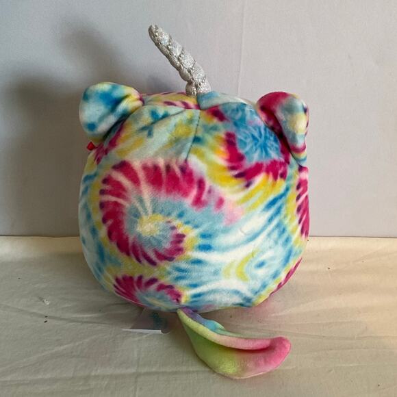 KellyToy Squishmallow 6" Talisa the Caticorn Unicorn Tie Dyed Stuffed Plush Toy - Picture 2 of 6